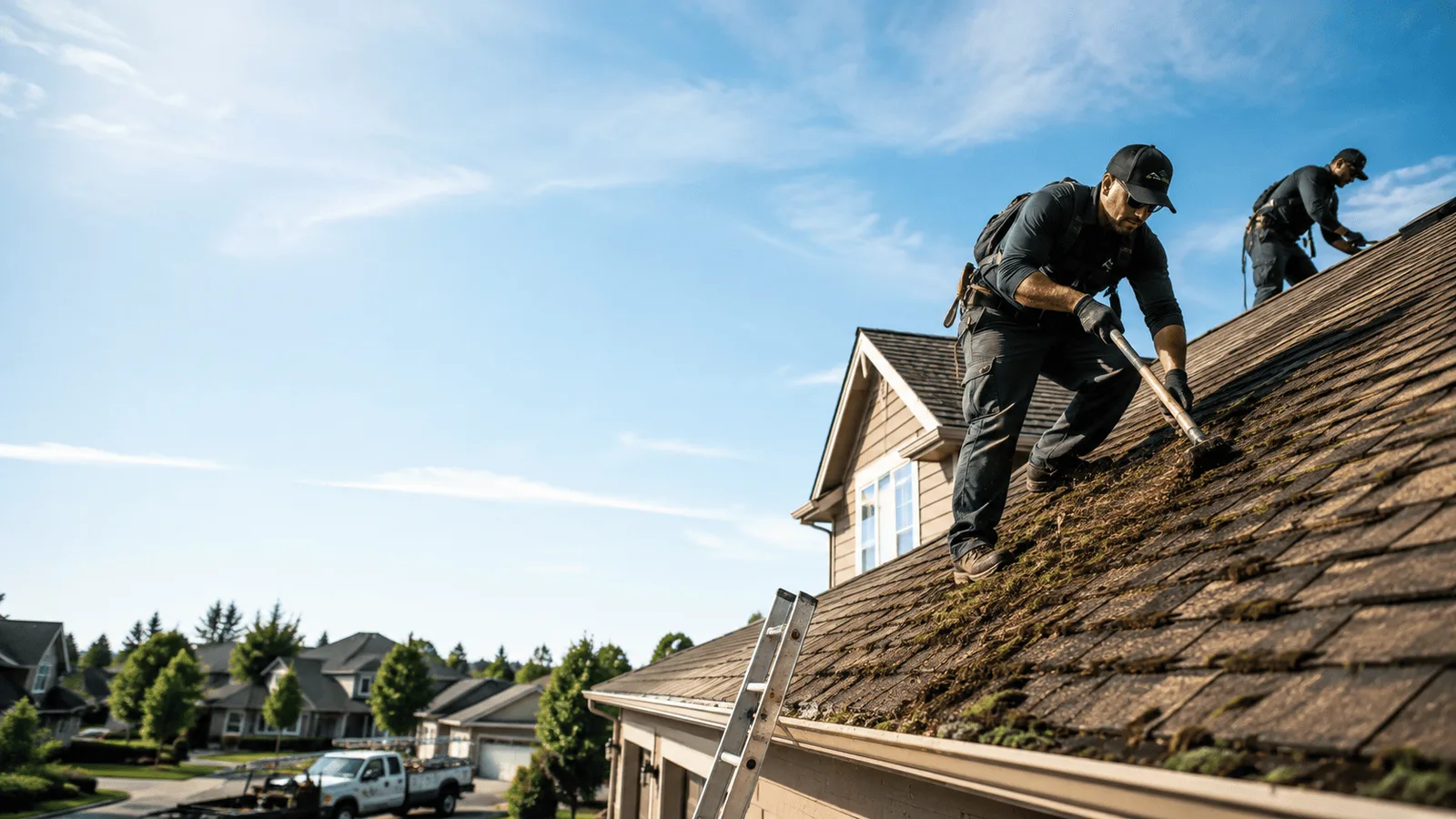 Roof Moss Removal in Silva, MO near me